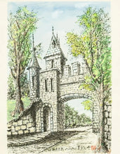 Load image into Gallery viewer, "Kreuzenstein Castle" Lithograph on Paper