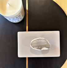 Load image into Gallery viewer, Geode Handpainted Ceramic Rectangle Box