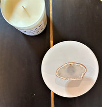 Load image into Gallery viewer, Geode Handpainted Ceramic Round Box