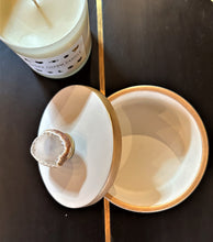 Load image into Gallery viewer, Geode Handpainted Ceramic Round Box