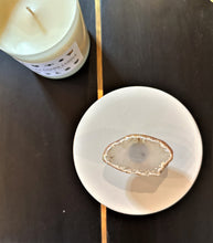 Load image into Gallery viewer, Geode Handpainted Ceramic Round Box