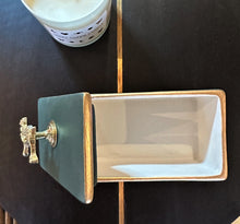 Load image into Gallery viewer, Leopard Handpainted Ceramic Rectangle Box