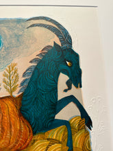 Load image into Gallery viewer, "Capricorn: the Zodiac of Dreams Series" Judith Bledsoe Signed Artwork