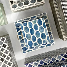 Load image into Gallery viewer, Indigo & White Gramercy Box
