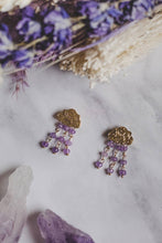 Load image into Gallery viewer, Cloud "Rainy" Multi Drop Earrings
