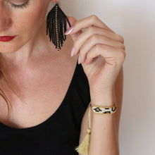 Load image into Gallery viewer, Leopard Bracelet Pearl