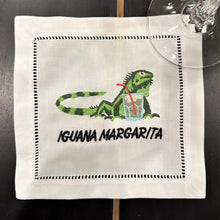 Load image into Gallery viewer, Iguana Margarita Cocktail Napkin
