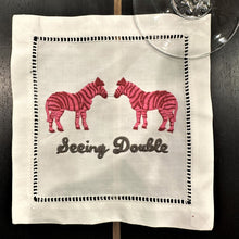 Load image into Gallery viewer, Seeing Double Cocktail Napkin