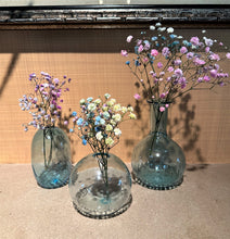 Load image into Gallery viewer, Aquamarine Crackled Bud Vases