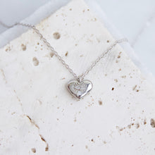 Load image into Gallery viewer, Stamped Evil Eye Heart