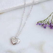 Load image into Gallery viewer, Stamped Evil Eye Heart