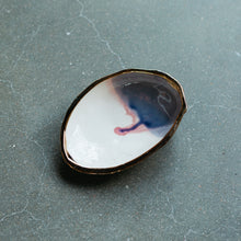 Load image into Gallery viewer, Ceramic Abalone Dish With 22K Gold