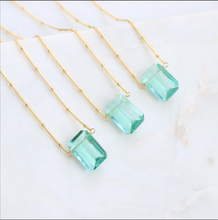Load image into Gallery viewer, Aquamarine Quartz Necklace