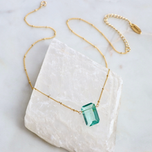 Load image into Gallery viewer, Aquamarine Quartz Necklace