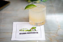 Load image into Gallery viewer, Iguana Margarita Cocktail Napkin