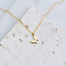 Load image into Gallery viewer, Tiny Butterfly Necklace