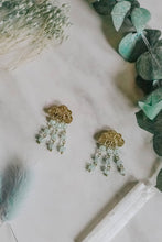 Load image into Gallery viewer, Cloud "Rainy" Multi Drop Earrings