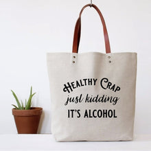 Load image into Gallery viewer, Healthy Crap, Jk Tote Bag