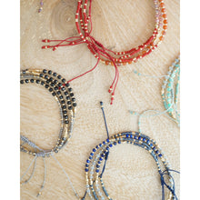 Load image into Gallery viewer, Lapis Lazuli Healing Gemstone Stacking Bracelet