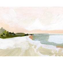 Load image into Gallery viewer, Peach Beach Horizontal Canvas Print