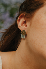 Load image into Gallery viewer, Cloudy "Rain Shower" Mini Drop Earrings