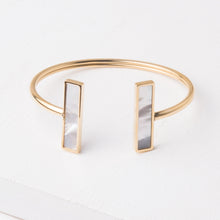 Load image into Gallery viewer, Rhetta Mother-of-Pearl & Gold Bracelet