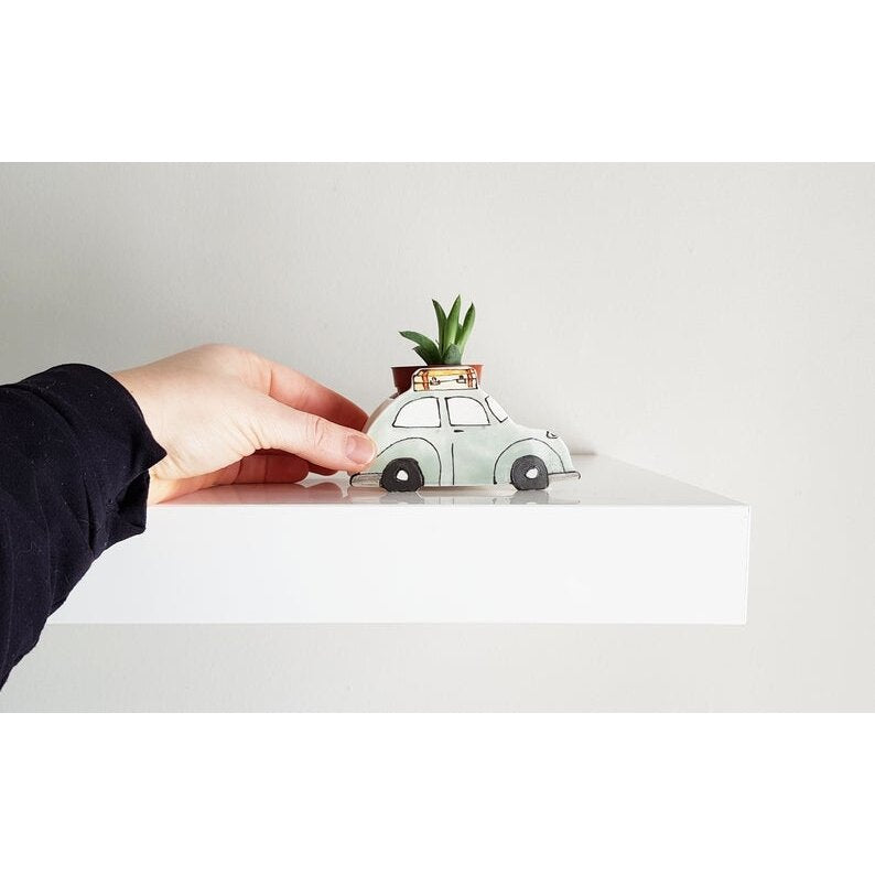vw planter pot Green Vintage VW Bugs Ceramic Planter – The Narrative Shop