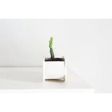 Load image into Gallery viewer, Small Vintage Yellow Boler Planter