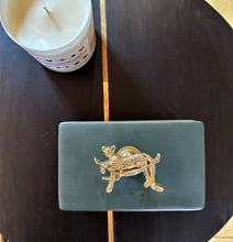 Load image into Gallery viewer, Leopard Handpainted Ceramic Rectangle Box
