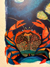 Load image into Gallery viewer, &quot;Cancer: the Zodiac of Dreams Series&quot; Judith Bledsoe Signed Artwork
