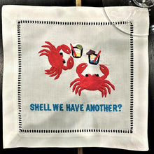 Load image into Gallery viewer, Shell We Have Another Cocktail Napkins
