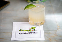 Load image into Gallery viewer, Iguana Margarita Cocktail Napkin
