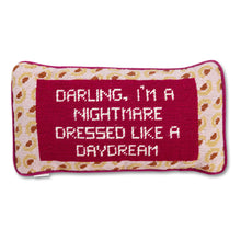 Load image into Gallery viewer, Dressed Like A Daydream Needlepoint Pillow
