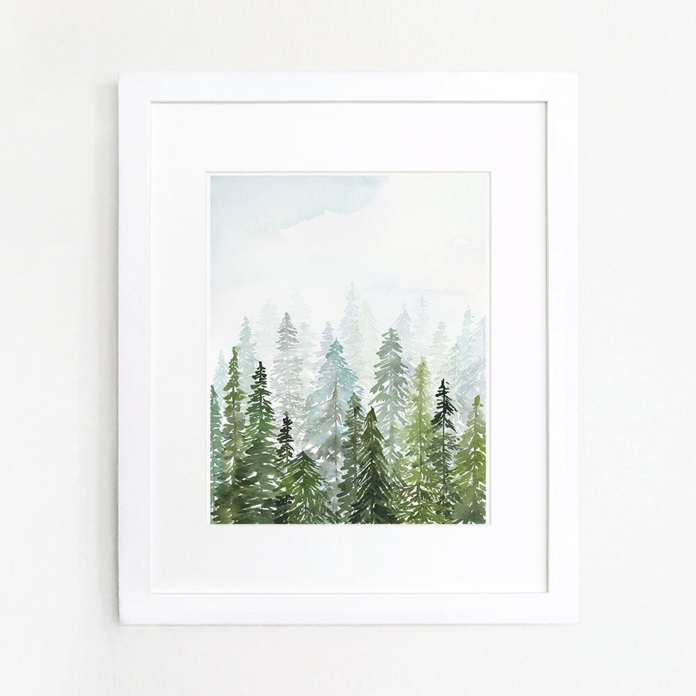 Evergreen Art Print – The Narrative Shop