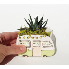 Load image into Gallery viewer, Small Vintage Green Boler Planter
