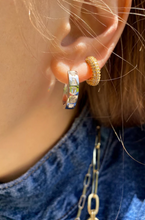 Load image into Gallery viewer, Manhattan Hoop Earrings
