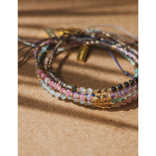 Load image into Gallery viewer, Amethyst Healing Gemstone Stacking Bracelet
