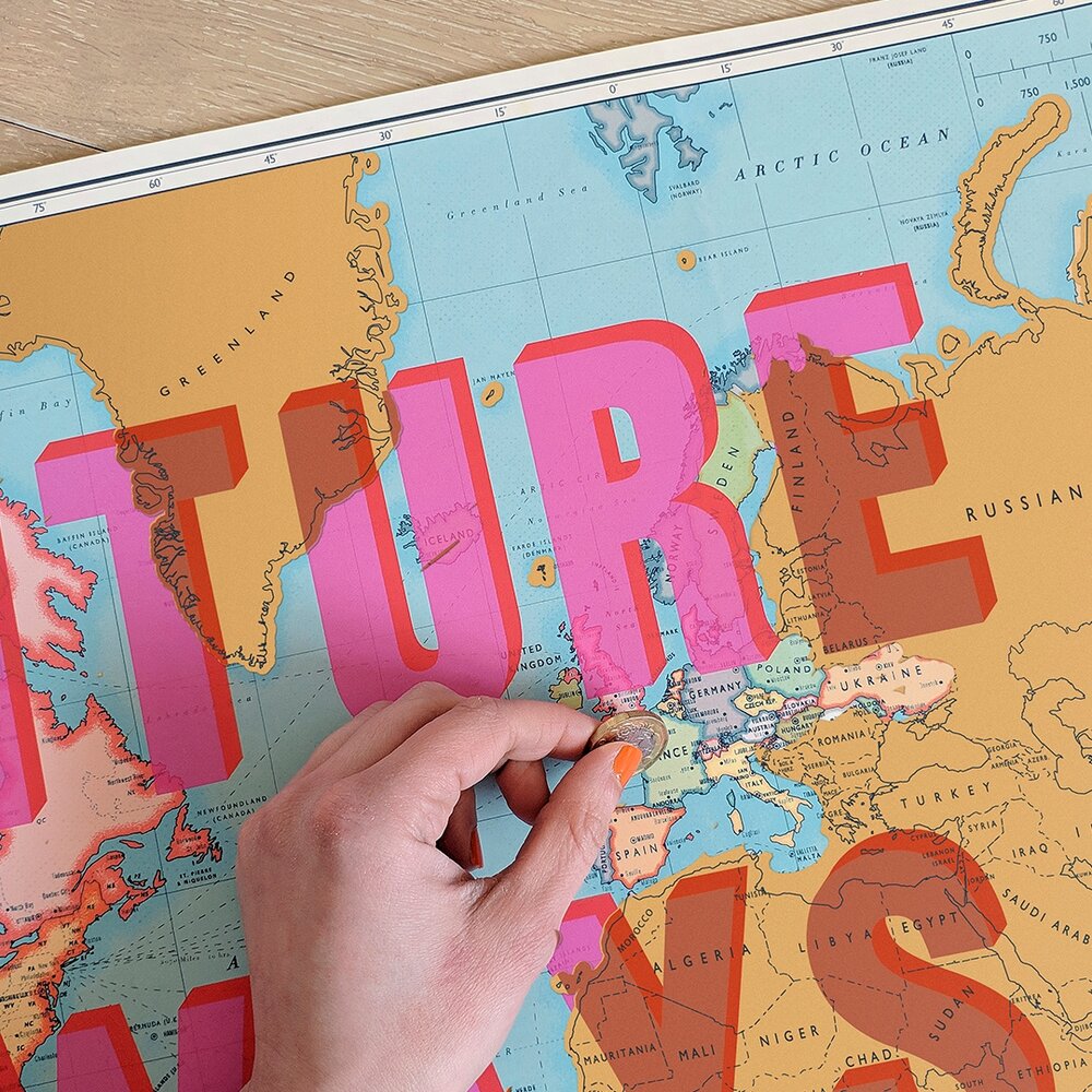Scratch Map Adventure Adventure Is Always a Good Idea - Scratch Maps Artist Edition – The ...